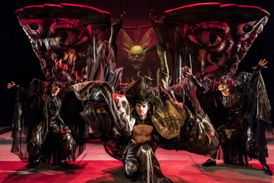 zdjęcie do spektaklu Królowa Śniegu, fot. Greg Noo-Wak 