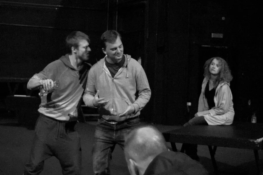 zdjęcie ze spektaklu Książę niezłomny, fot. Magda Hueckel 