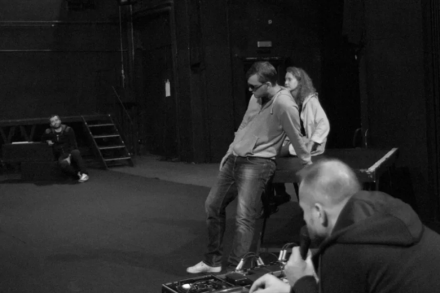 zdjęcie ze spektaklu Książę niezłomny, fot. Magda Hueckel 