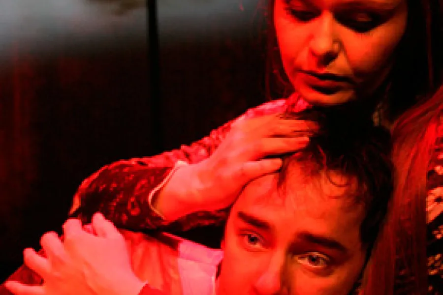 zdjęcie ze spektaklu Lew na ulicy, fot. Szymon Lenkowski