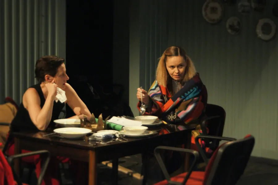 zdjęcie ze spektaklu Komediant, fot. Magda Hueckel 