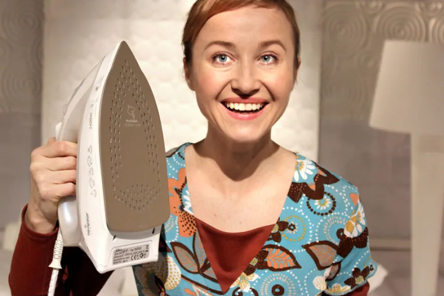 zdjęcie ze spektaklu Posprzątane, fot. Mariusz Grzegorzek