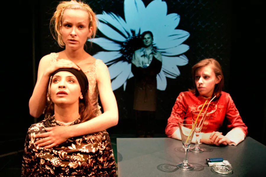 zdjęcie ze spektaklu Lew na ulicy, fot. Szymon Lenkowski