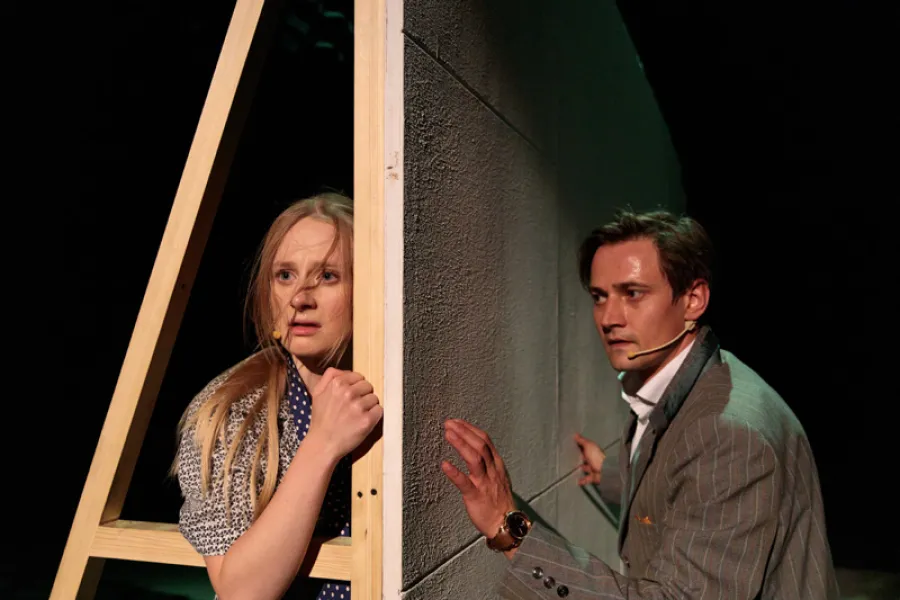 zdjęcie do spektaklu Listy na (nie)wyczerpanym papierze, fot. Andrzej Wencel