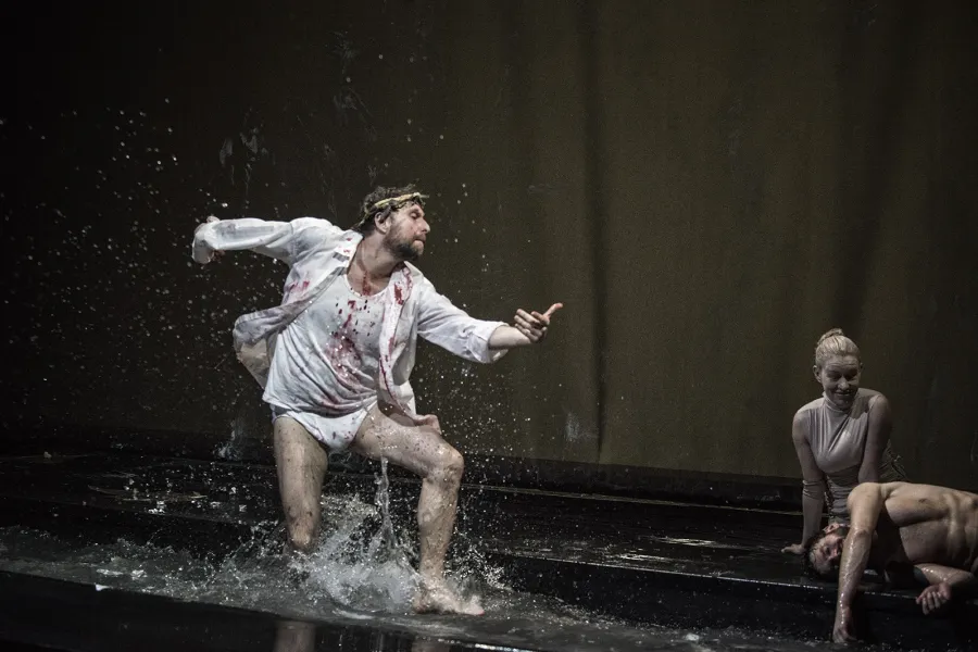 Marek Kałużyński, Matylda Paszczenko, Krzysztof Wach, fot. Magda Hueckel