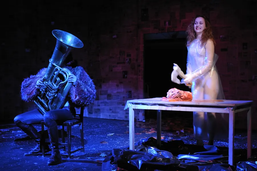 zdjęcie ze spektaklu Apokalipsa, fot. Greg Noo-Wak