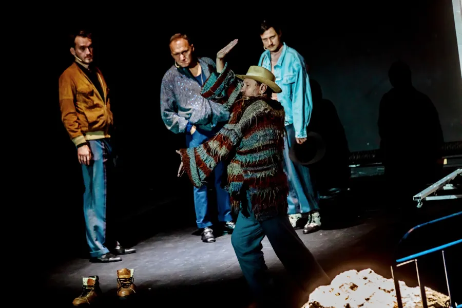 Krzysztof Zarzecki, Mariusz Jakus, Andrzej Wichrowski, Marek Nędza, fot. Krzysztof Bieliński