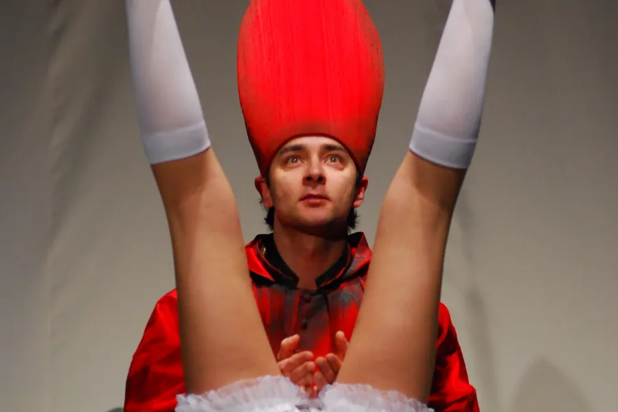 zdjęcie ze spektaklu Balkon, fot. Greg Noo-Wak