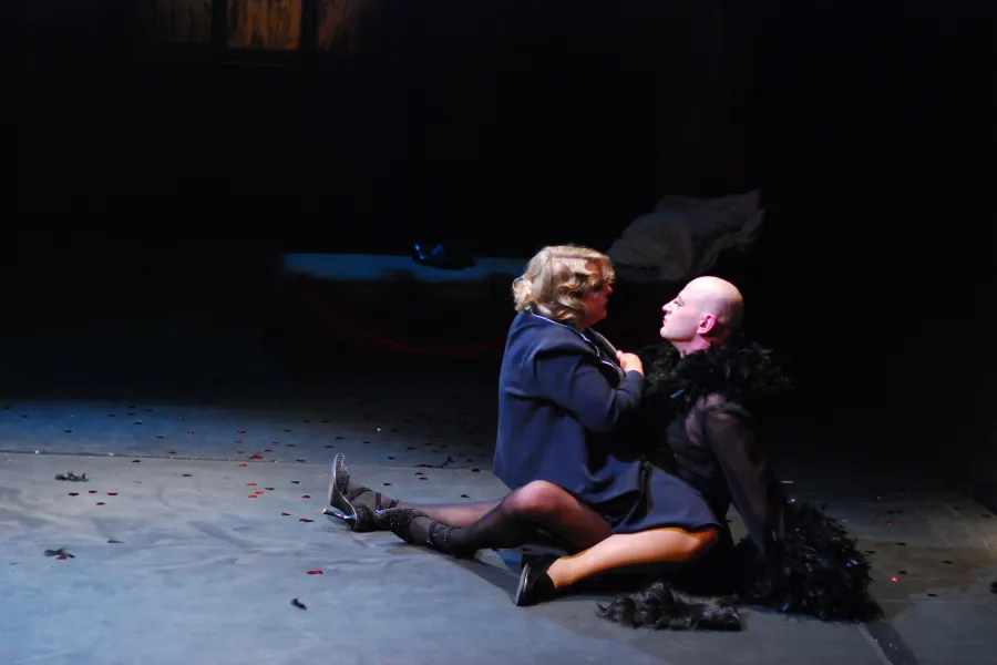 zdjęcie ze spektaklu Balkon, fot. Greg Noo-Wak