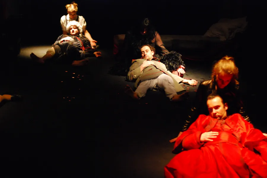 zdjęcie ze spektaklu Balkon, fot. Greg Noo-Wak