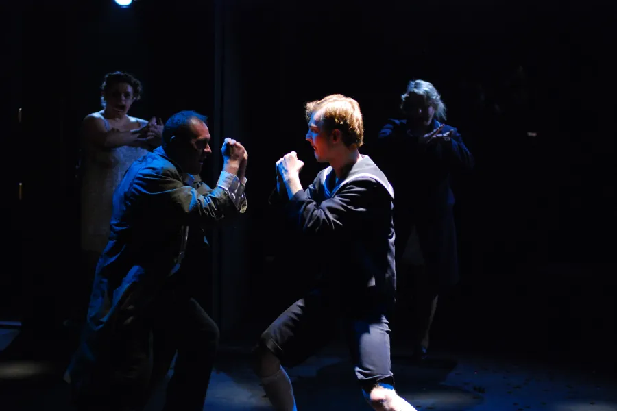 zdjęcie ze spektaklu Balkon, fot. Greg Noo-Wak