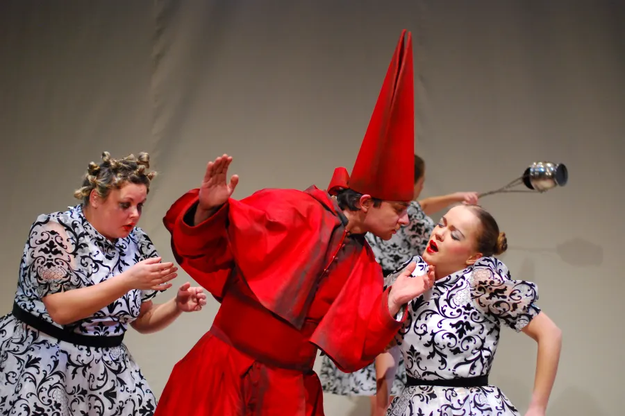 zdjęcie ze spektaklu Balkon, fot. Greg Noo-Wak