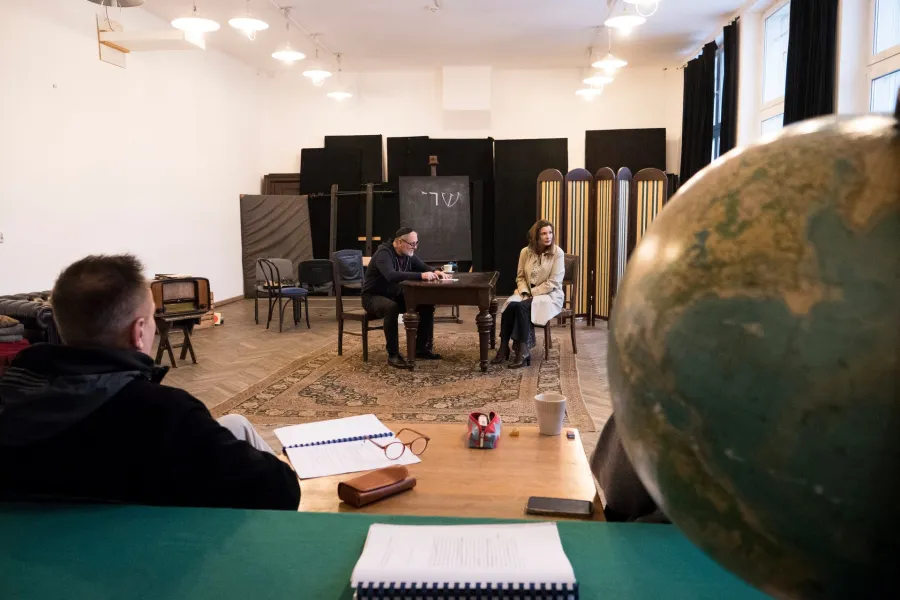 Artur Hofman, Robert Latusek, Ewa Audykowska-Wiśniewska, fot. Marcin Nowak