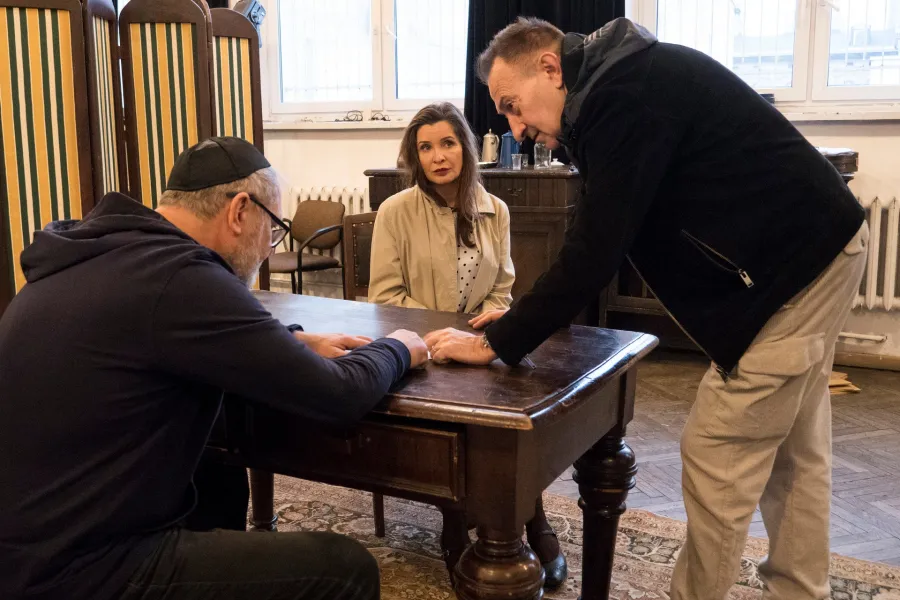 Robert Latusek, Artur Hofman, Ewa Audykowska-Wiśniewska, fot. Marcin Nowak