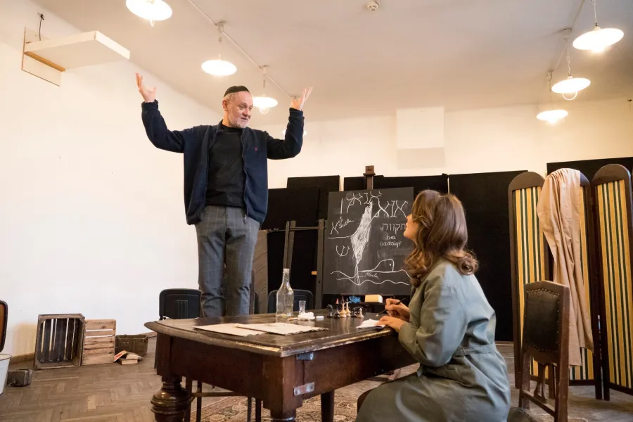 Robert Latusek, Ewa Audykowska-Wiśniewska, fot. Marcin Nowak