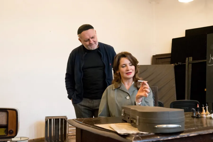 Robert Latusek, Ewa Audykowska-Wiśniewska, fot. Marcin Nowak