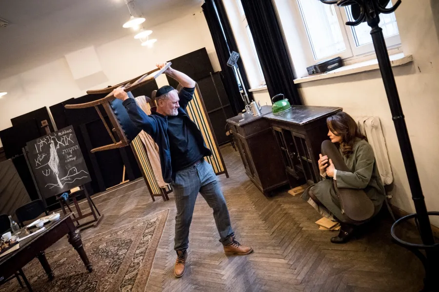 Robert Latusek, Ewa Audykowska-Wiśniewska, fot. Marcin Nowak