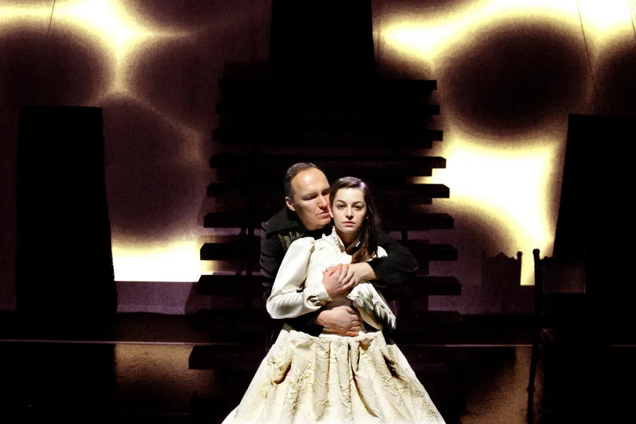 zdjęcie ze spektaklu Dybuk, fot. Katarzyna Brewińska