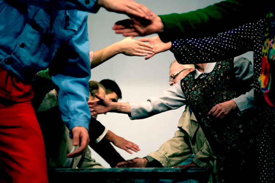 zdjęcie ze spektaklu kapliczka.pl, fot. Michał Grabowski 