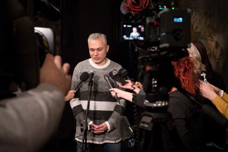 próba medialna, fot. Marcin Nowak