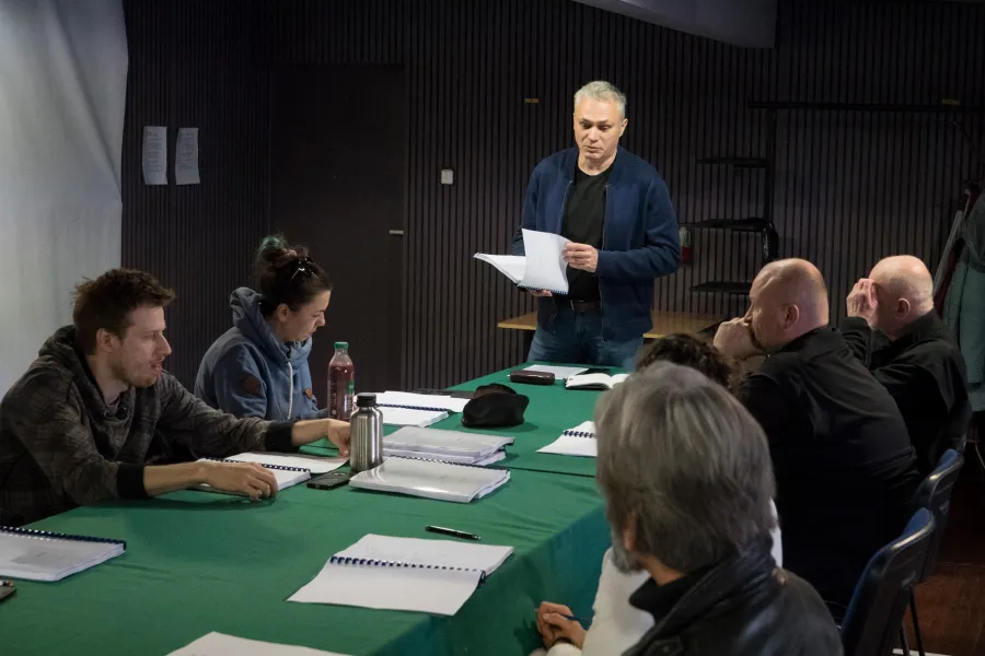 Paweł Paczesny, Anna Królikowska, Krzysztof Prus, Marek Mikulski, Maciej Mikulski, Dariusz Bereski, fot. Marcin Nowak 