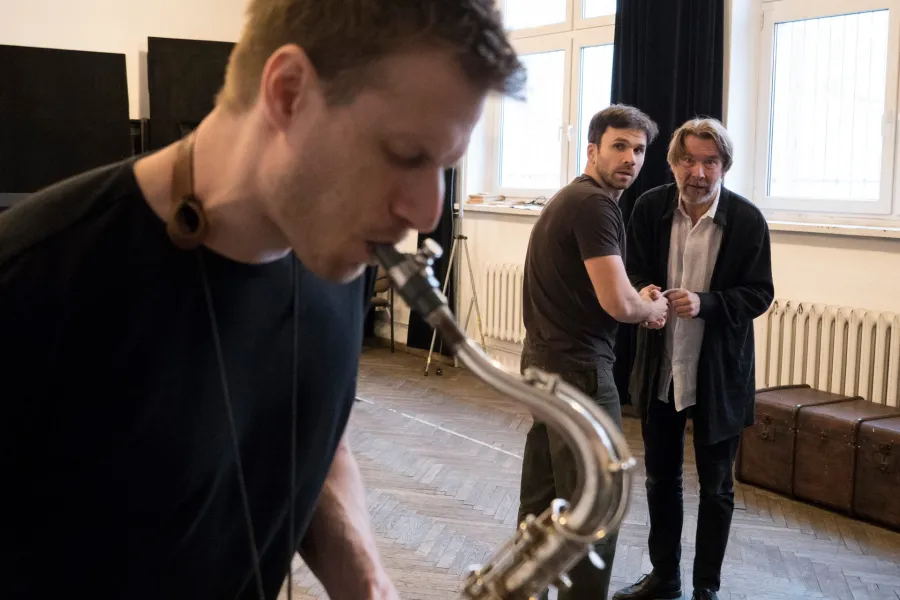 Paweł Paczesny, Krzysztof Wach, Bogusław Suszka, fot. Marcin Nowak