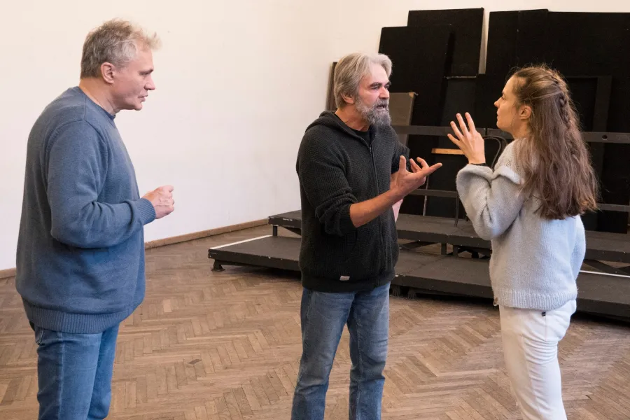 Krzysztof Prus, Dariusz Bereski, Joanna Koc, fot. Marcin Nowak