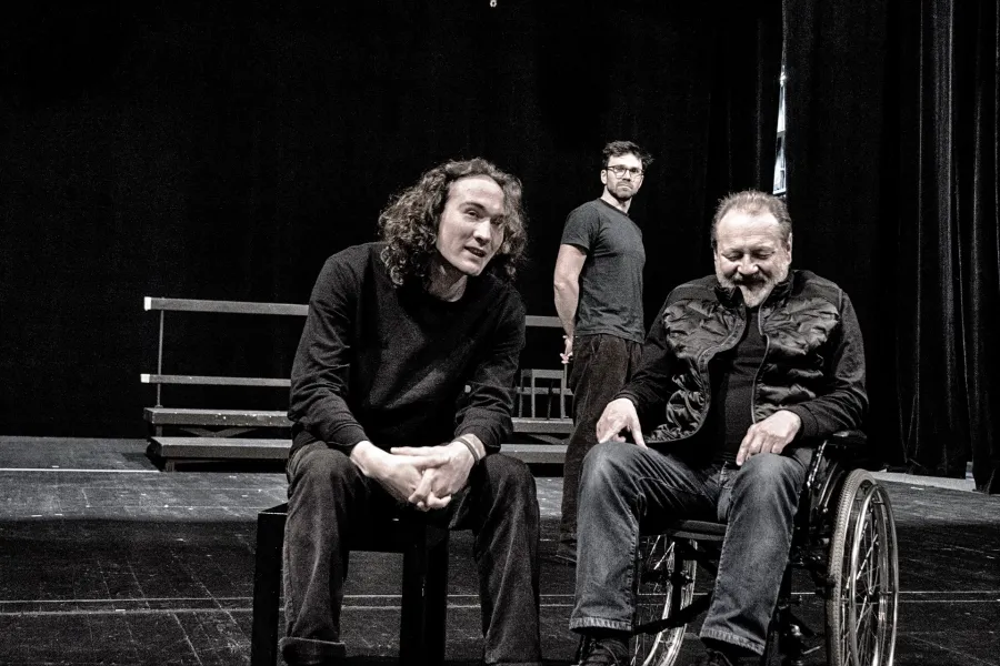 Mateusz Czwartosz, Krzysztof Wach, Andrzej Wichrowski, fot. Marcin Nowak