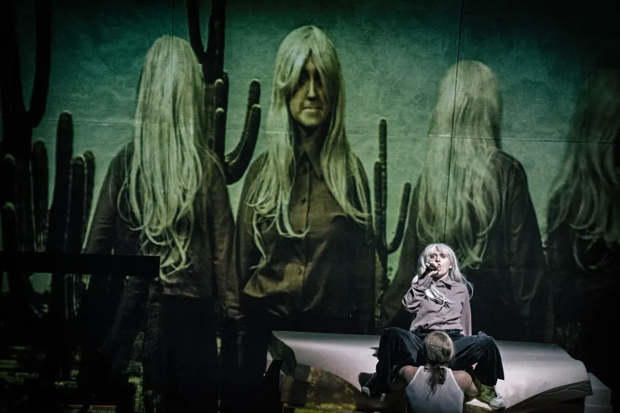 zdjęcie ze spektaklu Bang Bang, fot. Magda Hueckel 