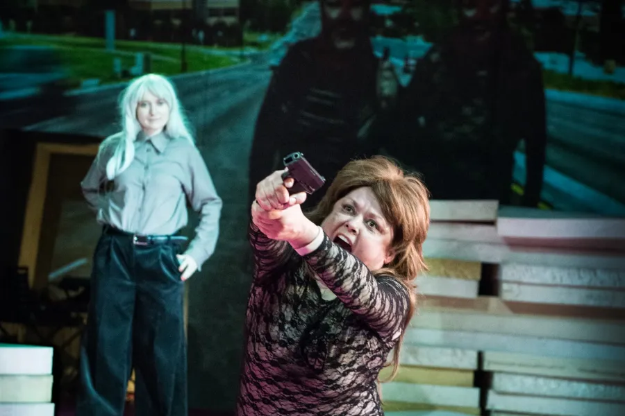 zdjęcie ze spektaklu Bang Bang, fot. Magda Hueckel 