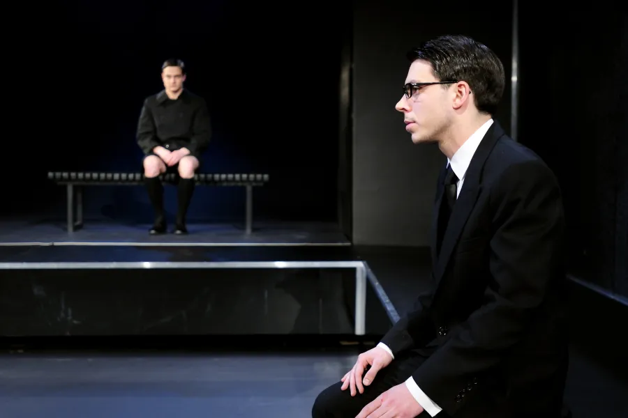 zdjęcie ze spektaklu Barbelo, o psach i dzieciach, fot. Greg Noo-Wak