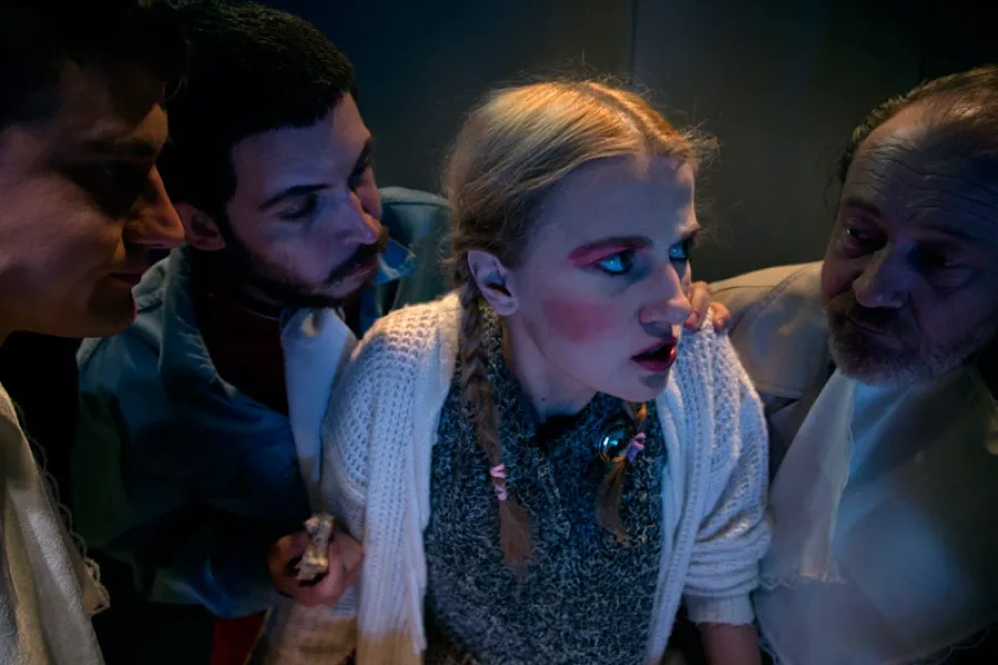 zdjęcie ze spektaklu kapliczka.pl, fot. Michał Grabowski 