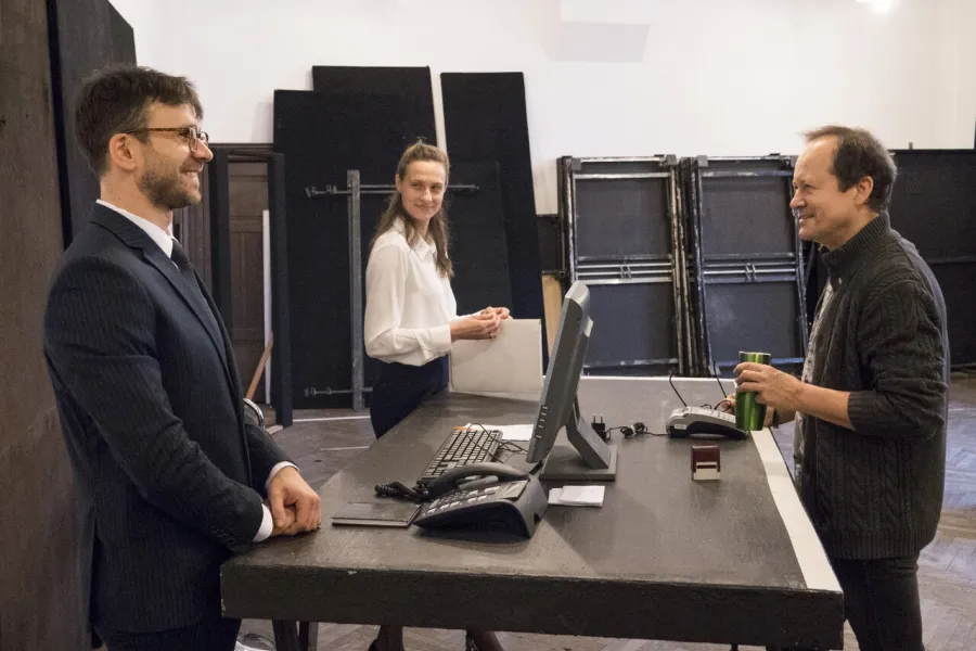 Krzysztof Wach, Jacek Bończyk, Natalia Klepacka, fot. Marcin Nowak