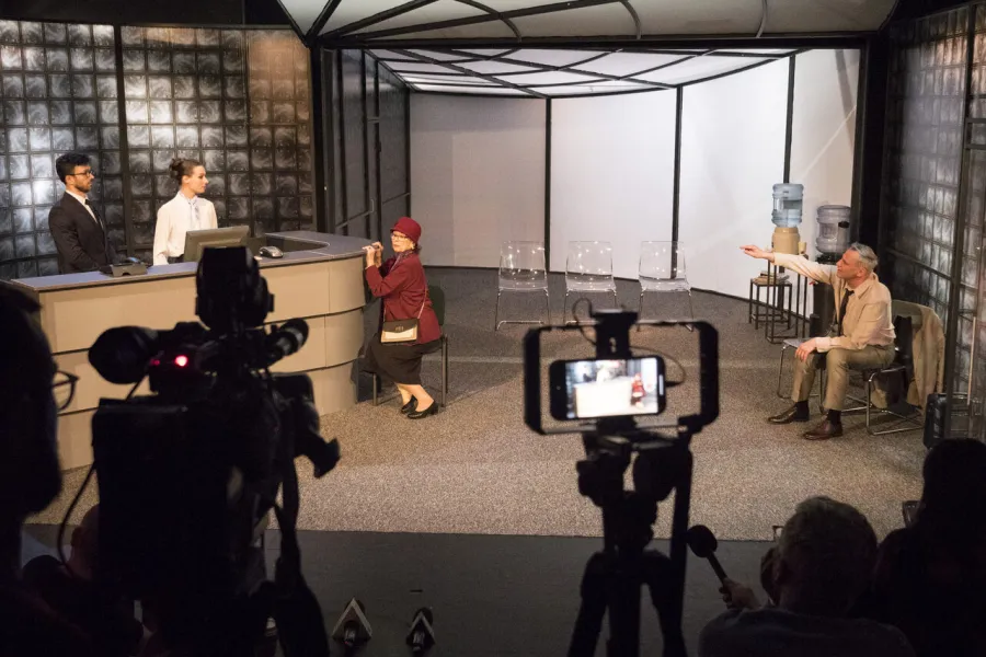 Krzysztof Wach, Natalia Klepacka, Bogusława Pawelec, Mariusz Witkowski, fot. Marcin Nowak