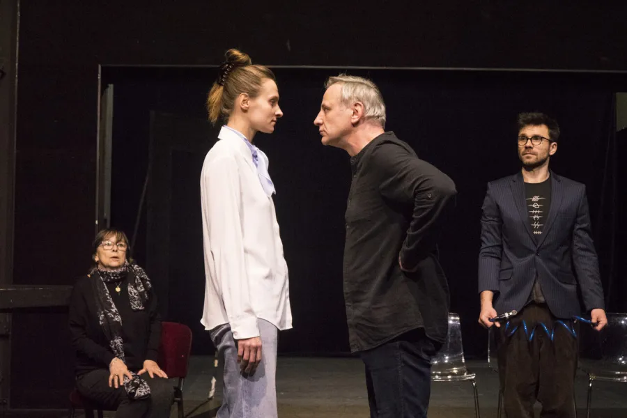 Bogusława Pawelec, Natalia Klepacka, Mariusz Witkowski, Krzysztof Wach, fot. Marcin Nowak