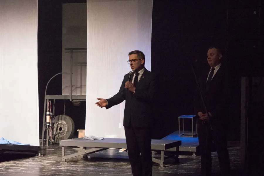 Aszkenazy, menel z Łodzi | MCK Bełchatów | fot. Marcin Nowak