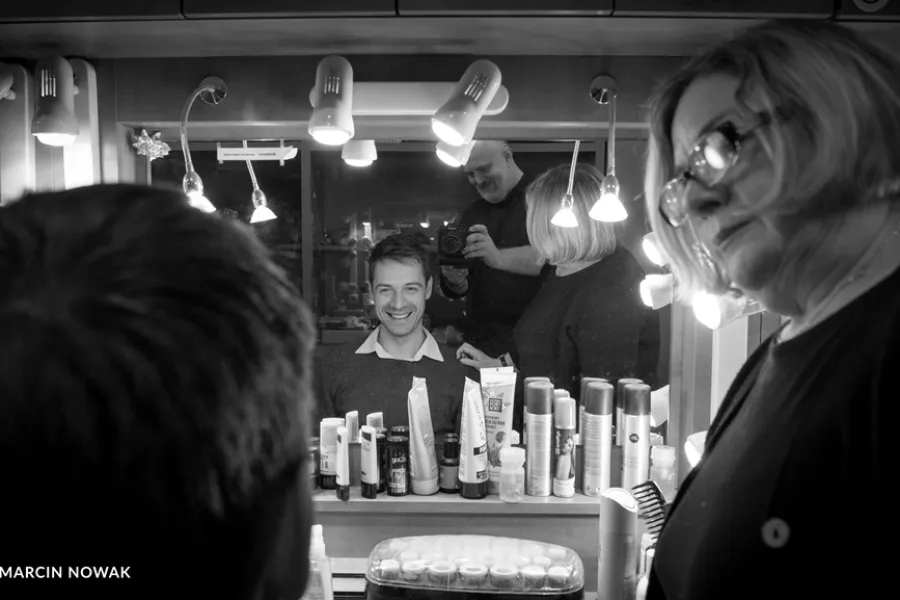 Bileterka, making off filmu, fot. Marcin Nowak