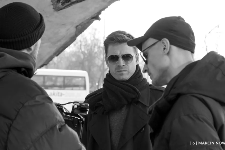 Bileterka, making off filmu, fot. Marcin Nowak