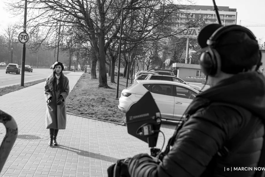 Bileterka, making off filmu, fot. Marcin Nowak