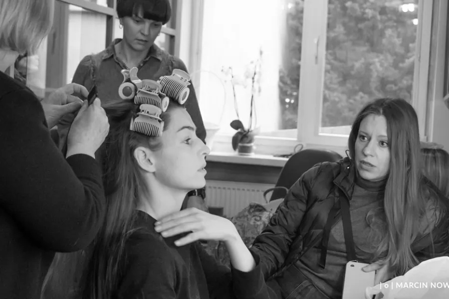 Bileterka, making off filmu, fot. Marcin Nowak