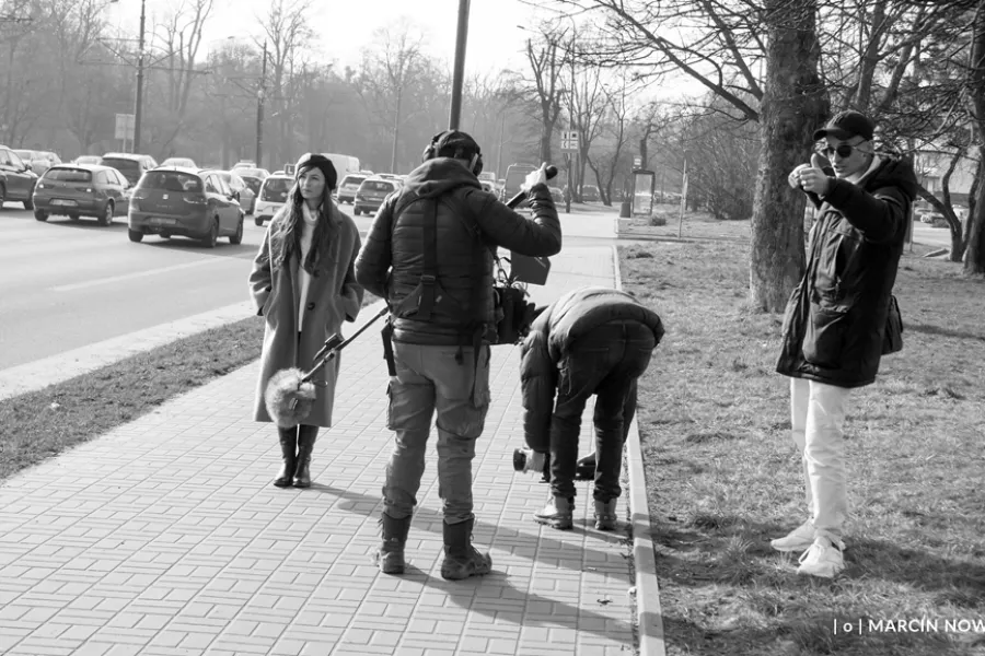 Bileterka, making off filmu, fot. Marcin Nowak