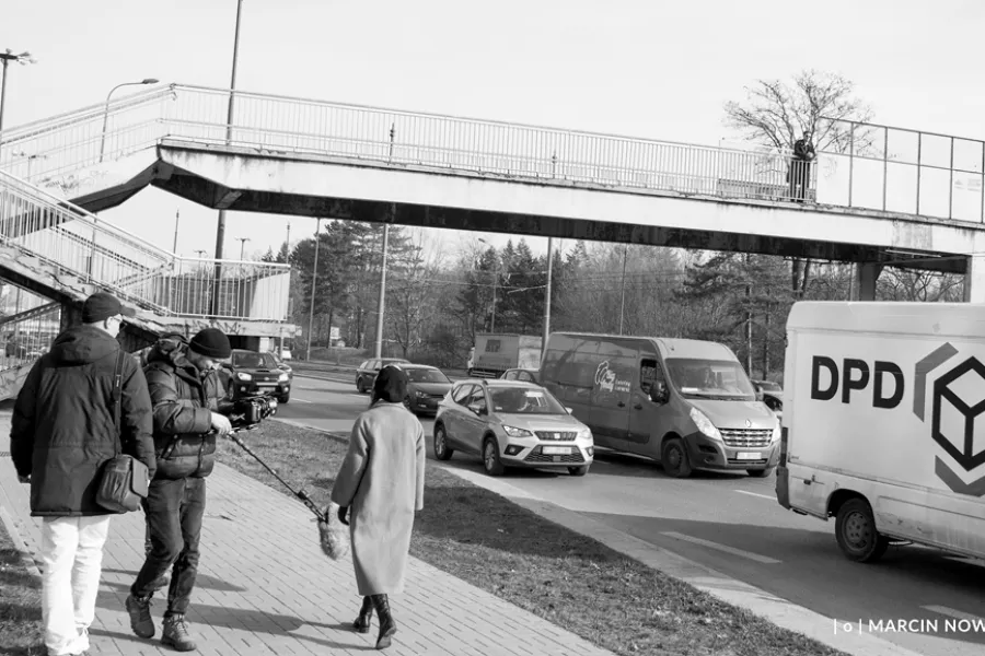 Bileterka, making off filmu, fot. Marcin Nowak