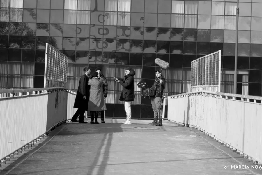 Bileterka, making off filmu, fot. Marcin Nowak