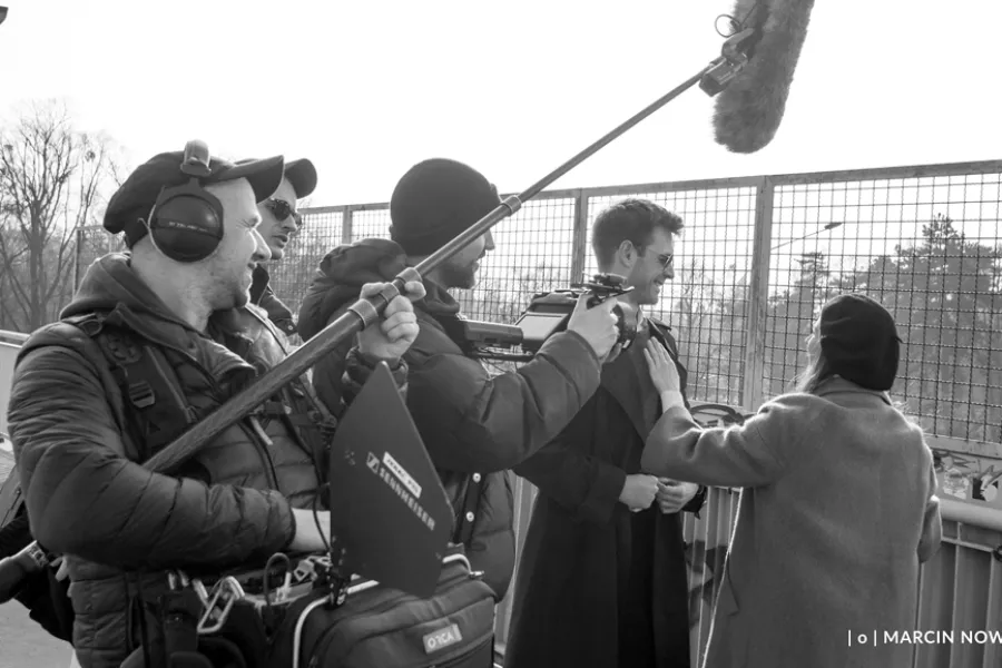 Bileterka, making off filmu, fot. Marcin Nowak