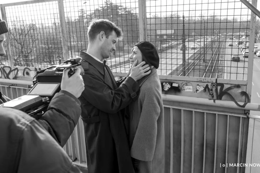 Bileterka, making off filmu, fot. Marcin Nowak