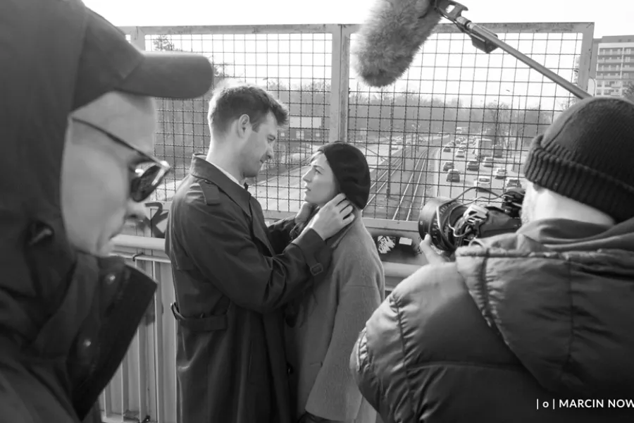 Bileterka, making off filmu, fot. Marcin Nowak