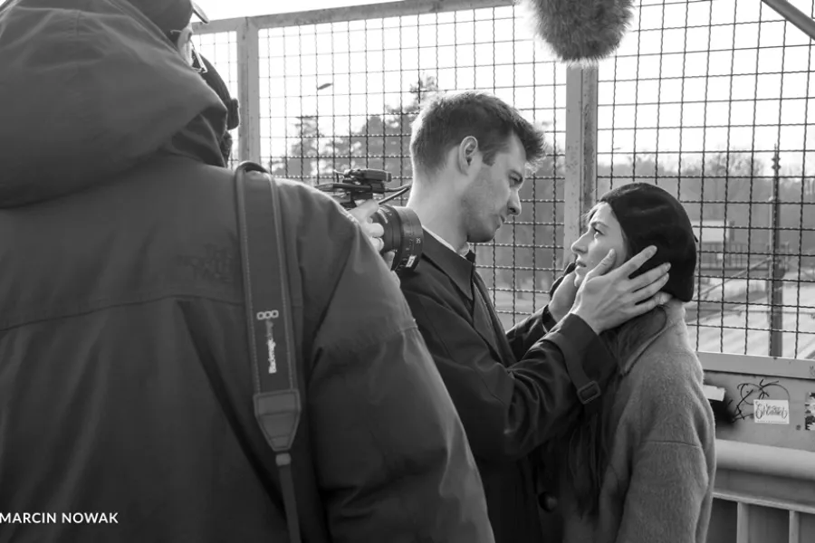 Bileterka, making off filmu, fot. Marcin Nowak