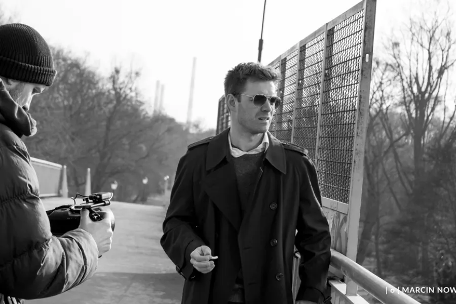 Bileterka, making off filmu, fot. Marcin Nowak