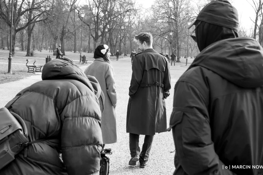 Bileterka, making off filmu, fot. Marcin Nowak