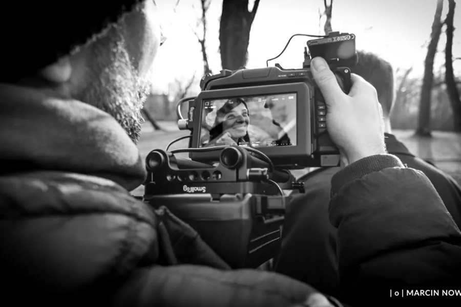 Bileterka, making off filmu, fot. Marcin Nowak